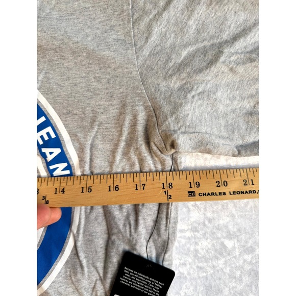 True Religion Brand Jeans Mens Medium Heather Grey Strike HS SS Tee Style 700167 - Picture 7 of 8